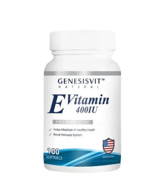 GenesisVit Vitamin E 400 IU 100 Softgels
