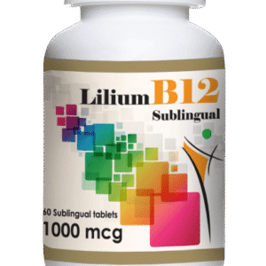 Lilium Vitamin B12 1000mcg 60 Sublingual Tablets