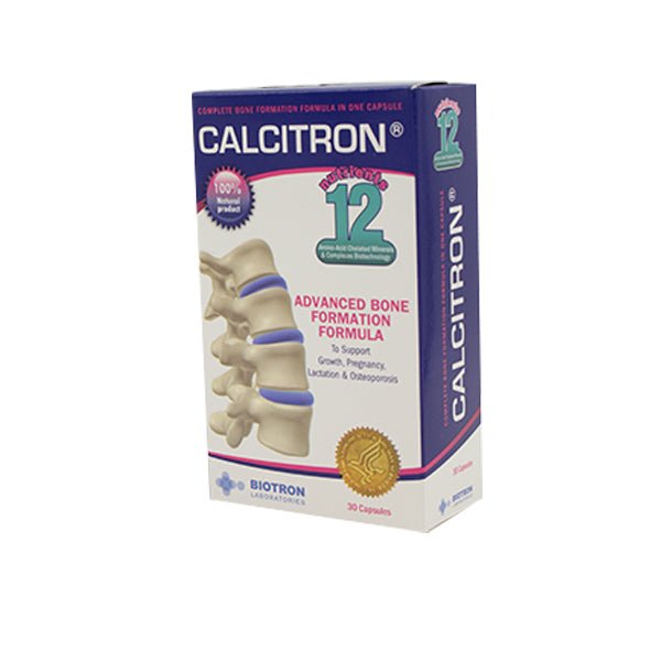 Biotron Calcitron Calcium With Nutrients 30 Capsules