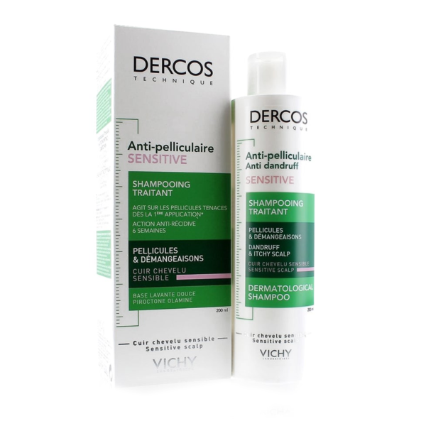 Vichy Dercos Anti-Dandruff Shampoo Sensitive Scalp 200ml