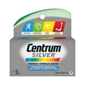Centrum Silver with Lutein 50+ 30 Tablets