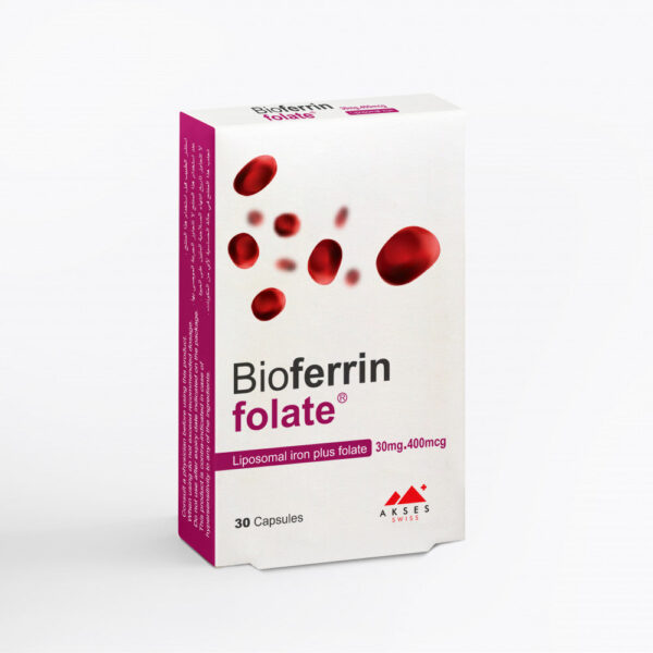 Akses Swiss Bioferrin Folate 30 Capsules