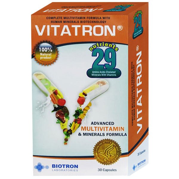 Biotron Vitatron Multimineral Multivitamin 30 Capsules