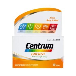Centrum Energy with Ginseng & Ginkgo 90 Tablets
