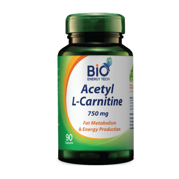 BioEnergyTech Acetyl L-Carnitine 750mg 90 Capsules