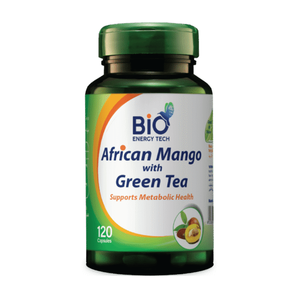 BioEnergyTech African Mango with Green Tea 120 Capsules