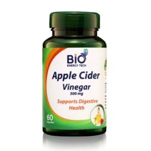BioEnergyTech Apple Cider Vinegar 500mg 60 Capsules