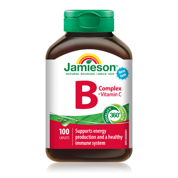 Jamieson B Complex & Vitamin C 100 Caplets