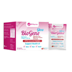 BT PHARMA Biogene Glow Collagen 5.000Mg, 30 Effervescent Sachet