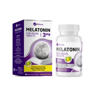 BT PHARMA Melatonin 3 Mg Sublingual - 60 Tablets