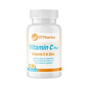 BT PHARMA Vitamin C Plus 500 mg - 30 Capsules