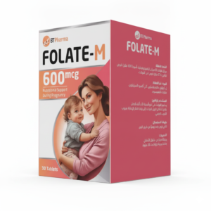 BT Pharma Folate-M 600mcg 30 Tablets