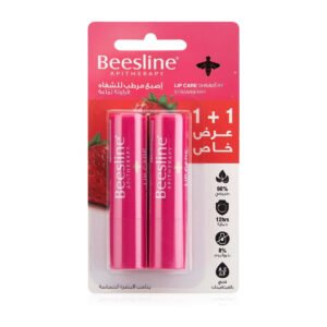 Beesline Lip Care Shimmery Strawberry 1+1 Free