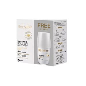 Beesline Whitening Roll-On Deodorant Fragrance Free 50ml 1+1 Free