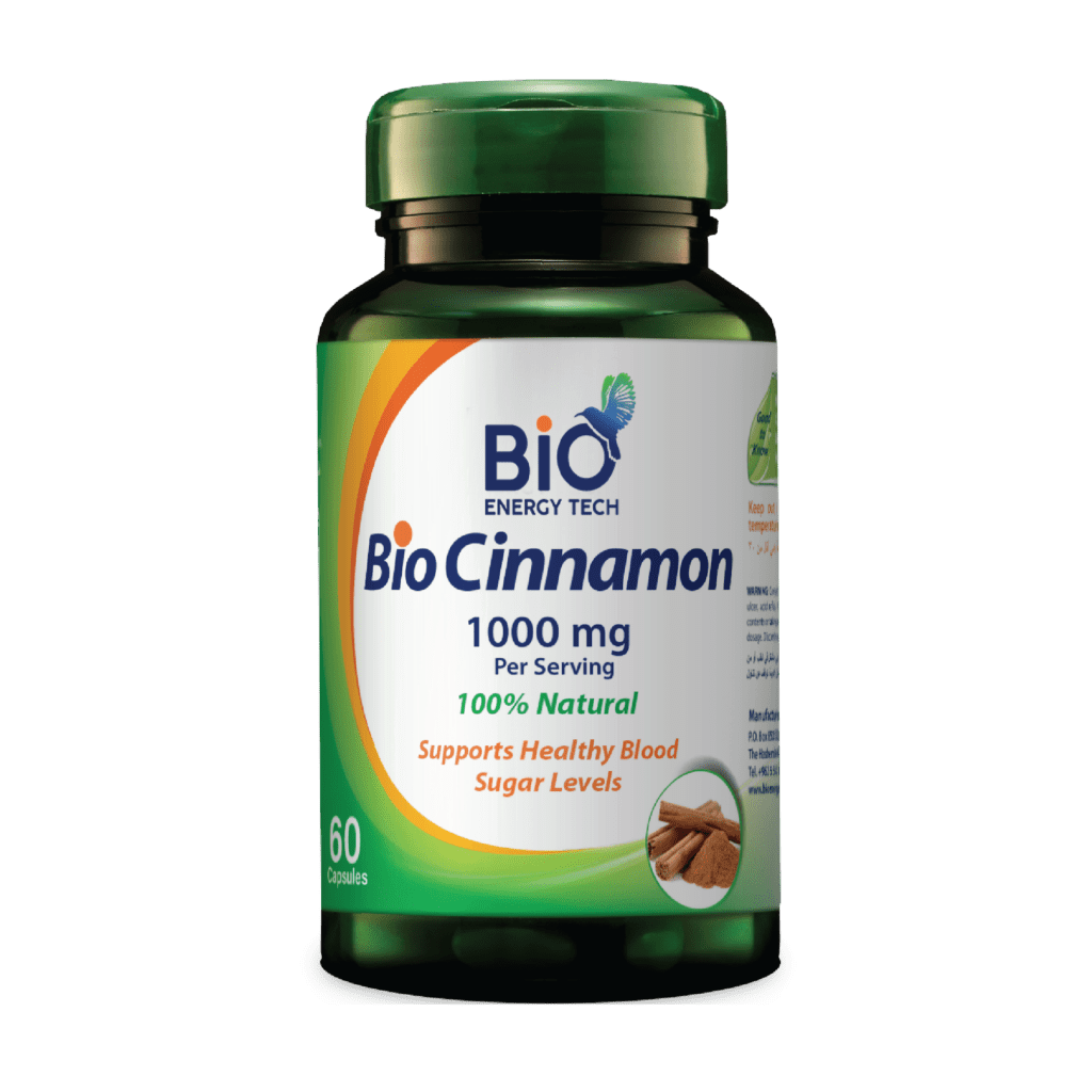 BioEnergyTech Bio Cinnamon 500mg 60 Capsules