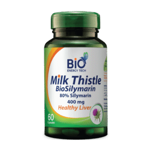 BioEnergyTech BioSilymarin Milk Thistle 500mg 60 Capsules