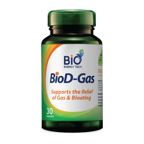 BioEnergyTech BioD-Gas 30 Capsules