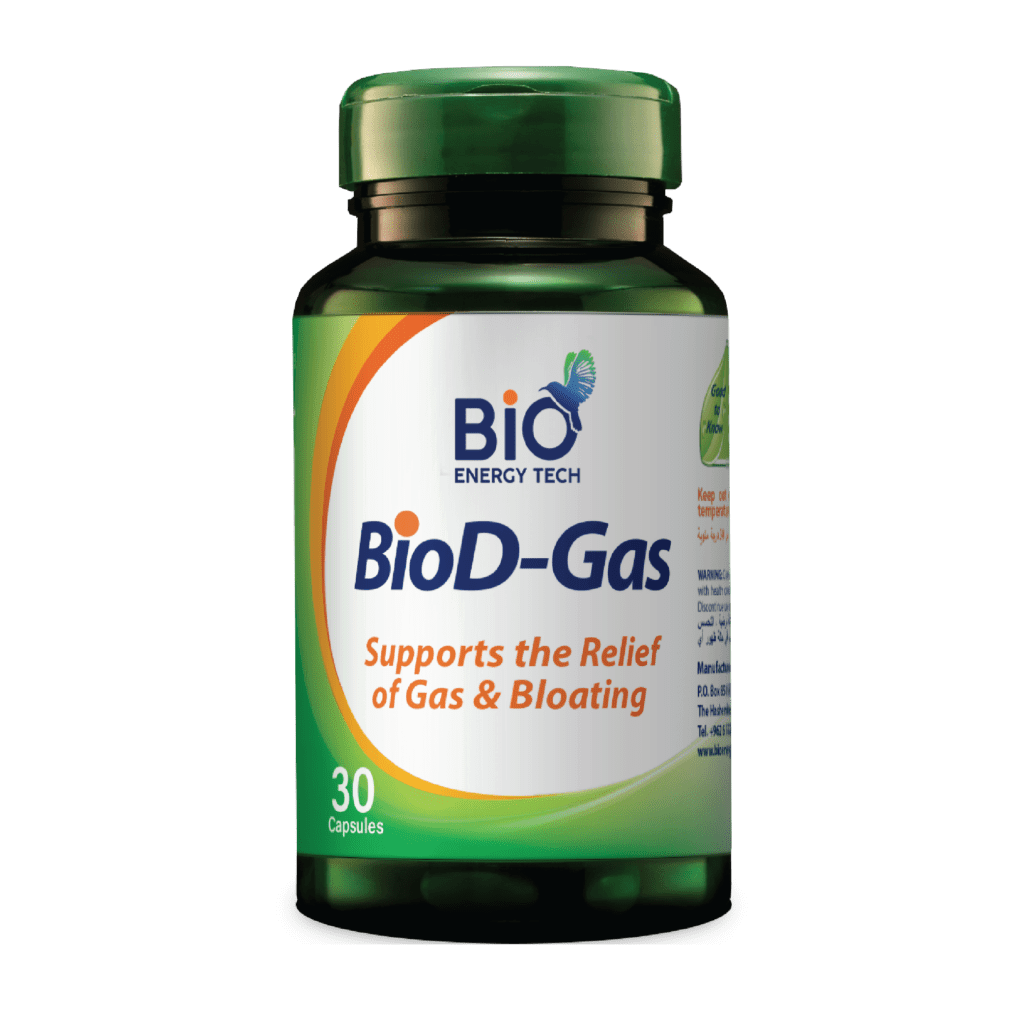 BioEnergyTech BioD-Gas 30 Capsules