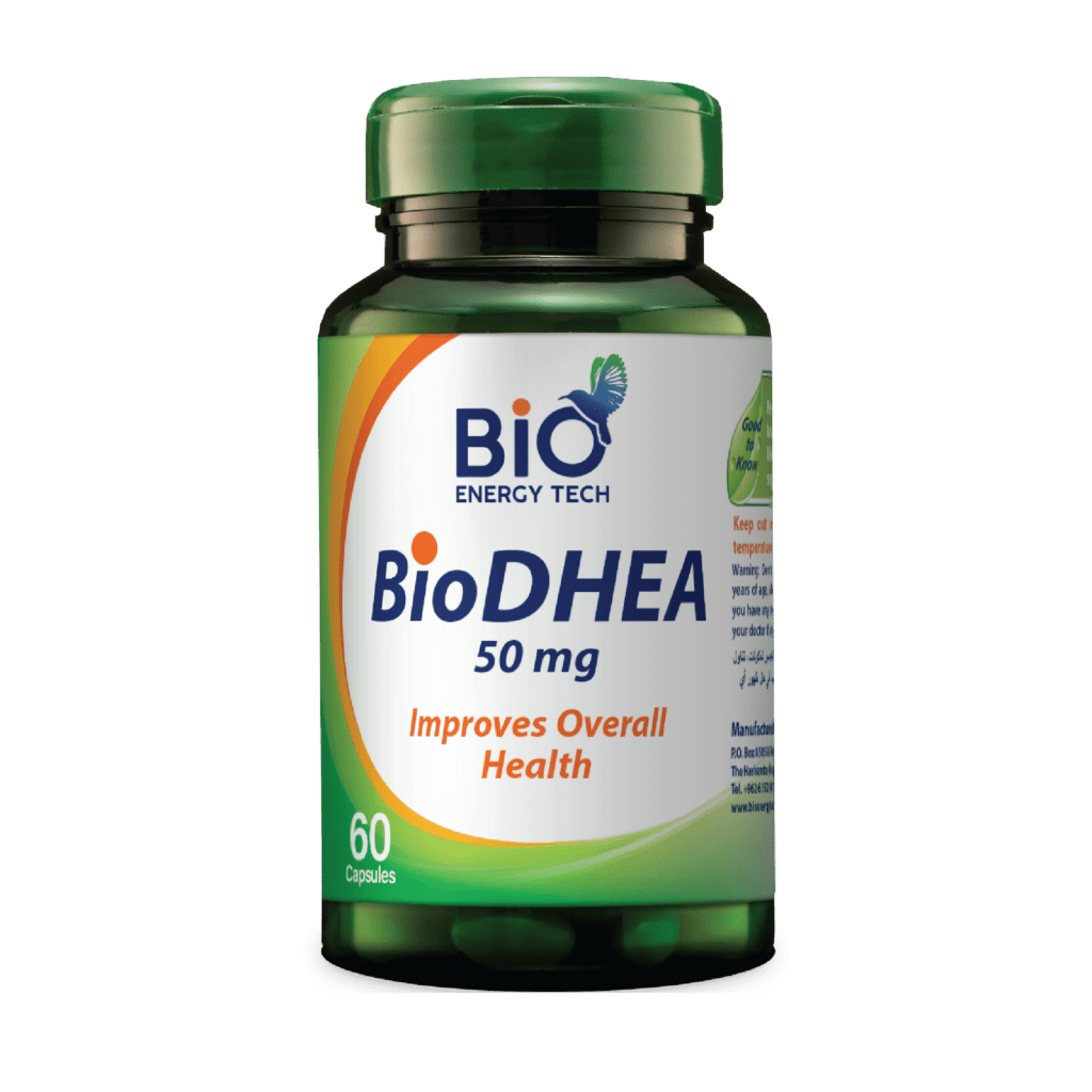 BioEnergyTech Bio DHEA 50mg 60 Capsules