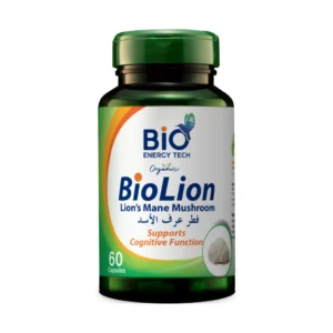 BioEnergyTech Bio Lion Lion's Mane 500mg 60 Capsules