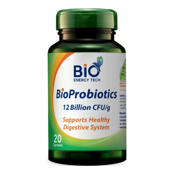BioEnergyTech Bio Probiotics 12 Billion CFU 20 Capsules