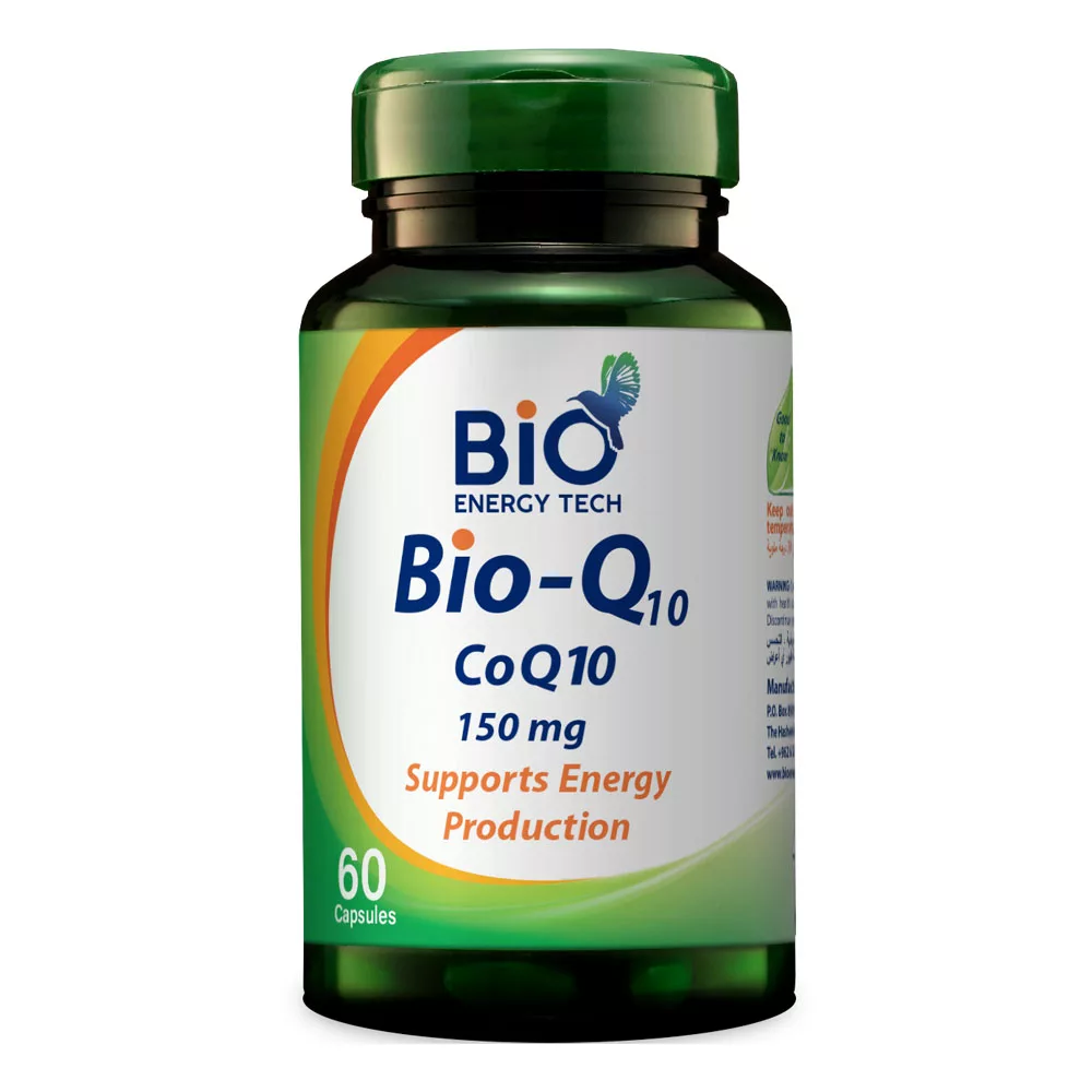 BioEnergyTech Bio-Q10 Coenzyme Q10 150mg 60 Capsules
