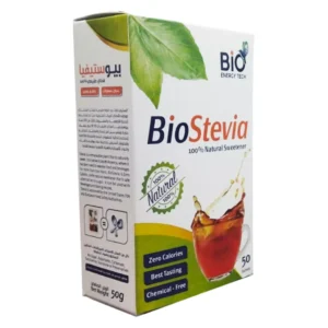 BioEnergyTech Bio Stevia Natural Sweetener 50 Sachets