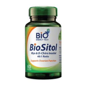 BioEnergyTech Bio Sitol Myo & D-Chiro Inositol 40:1 60 Capsules