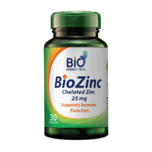 BioEnergyTech Bio Zinc 25mg 30 Capsules