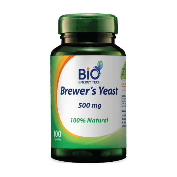 BioEnergyTech Brewers Yeast 500mg 100 Capsules