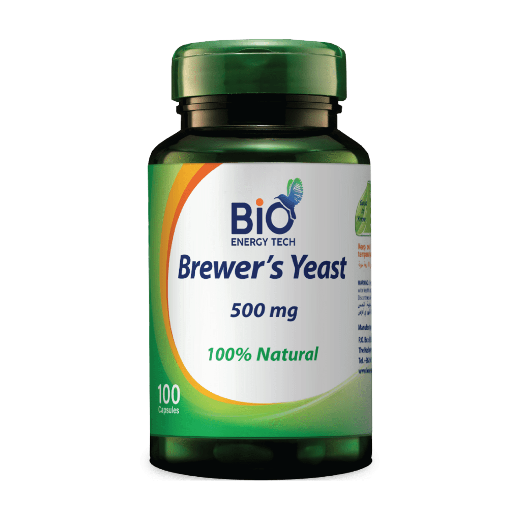 BioEnergyTech Brewers Yeast 500mg 100 Capsules