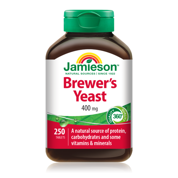 Jamieson Brewer's Yeast 400mg 250 Tablets