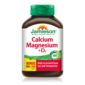 Jamieson Calcium Magnesium & Vitamin D3 200 Tablets