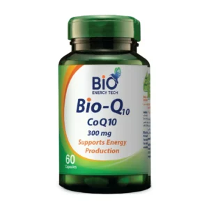 BioEnergyTech Bio-Q10 Coenzyme Q10 300mg 60 Capsules
