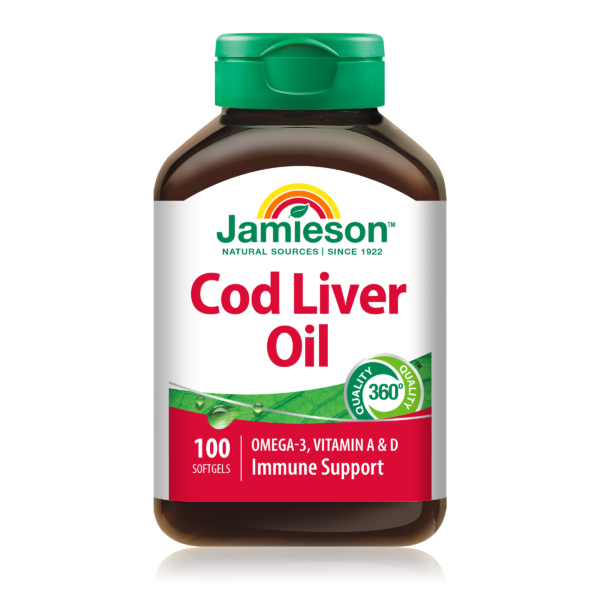 Jamieson Cod Liver Oil 100 Capsules