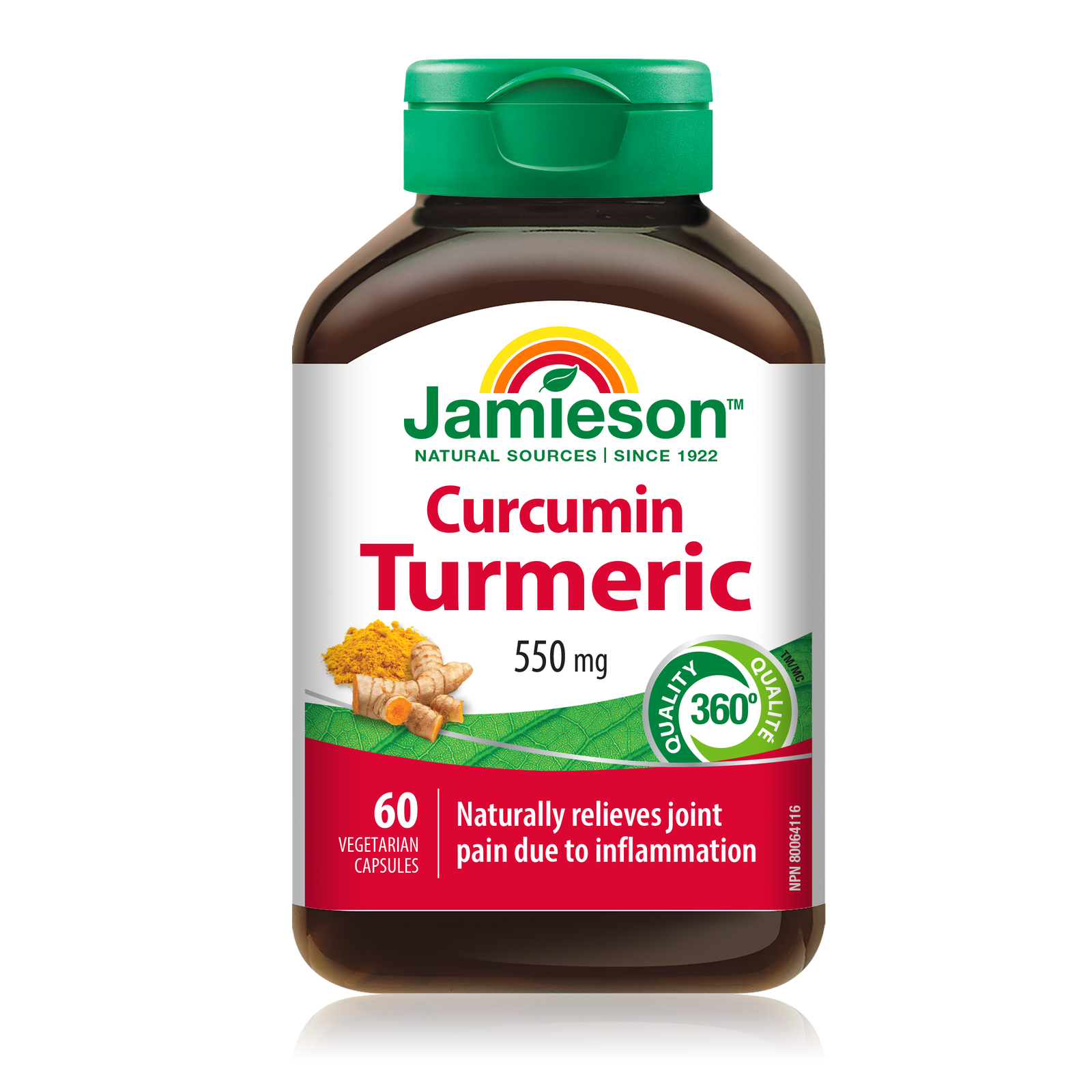 Jamieson Curcumin Turmeric 60 Capsules