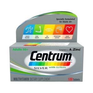 Centrum Silver with Lutein 50+ 100 Tablets