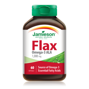 Jamieson Flax Oil 1000mg 60 Softgels