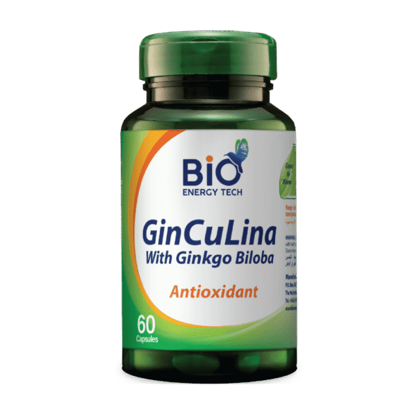 BioEnergyTech GinCuLina 60 Capsules