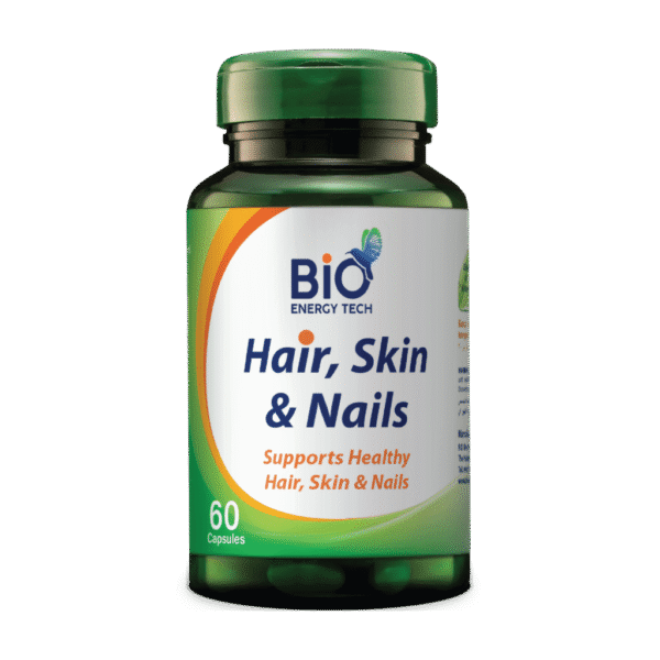 BioEnergyTech Hair Skin & Nails 60 Capsules