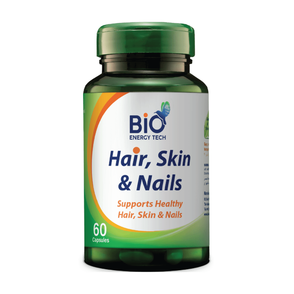 BioEnergyTech Hair Skin & Nails 60 Capsules