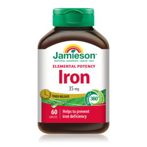 Jamieson Iron 35mg Timed Release 60 Caplets
