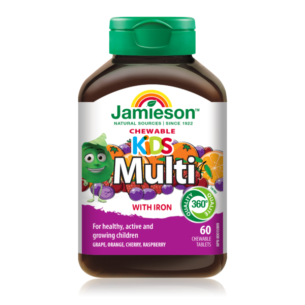 Jamieson Multivitamin for Kids 60 Chewable Tablets