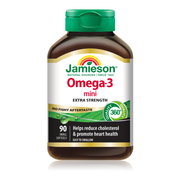 Jamieson Omega-3 Mini 90 Softgels