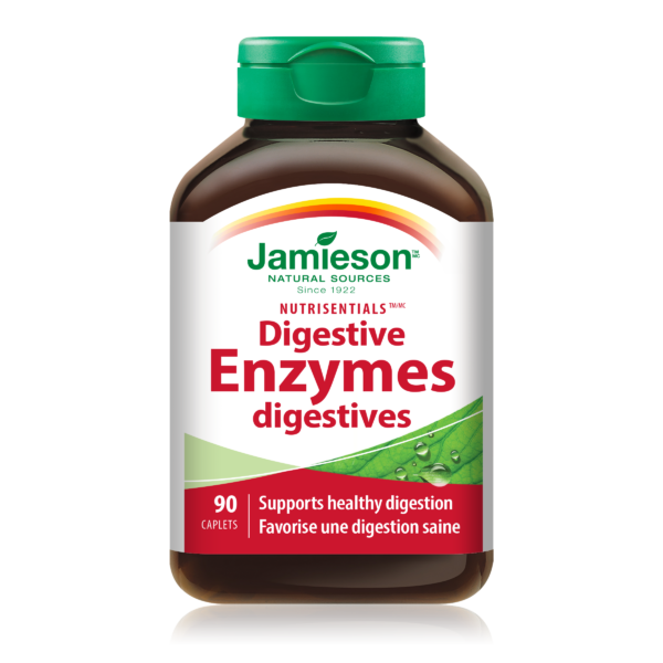 Jamieson Nutrisentials Digestive Enzymes 90 Caplets
