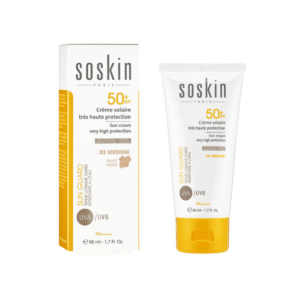 SOSKIN Tinted Cream SPF50+ Shade 02 Medium 50ml