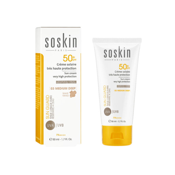 SOSKIN Tinted Cream SPF50+ Shade 03 Dark 50ml