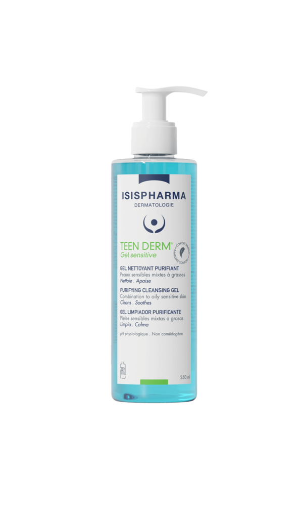 ISISPHARMA Teen Derm Gel Sensitive Skin 250ml