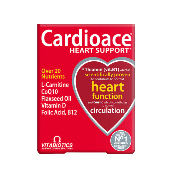 VITABIOTICS Cardioace Original 30 Tablets