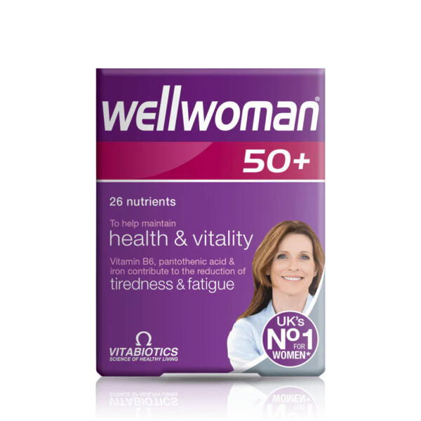 VITABIOTICS Wellwoman 50+ 30 Tablets
